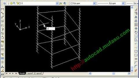 AutoCAD Tutorial 3D Polyline