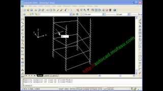 AutoCAD Tutorial 3D Polyline