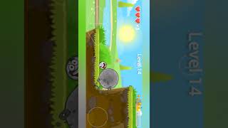 Red ball 4 level 14 green hills | redball4 #15 | #redball4game #greenhills #level14 #gaming #shorts