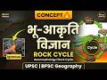 Geomorphology Explained 🌍 | Rocks, Processes &amp; Rock Cycle | UPSC/BPSC