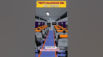 TSRTC RAJADHANI NEW VERSION BS6 BUS MOD FOR BUSSID  #pbrksgaming #bussid #tsrtc #bussimulatorindones