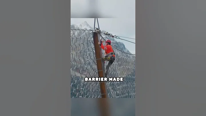 Swiss Net Barrier: Stopping Falling Rocks in Their Tracks