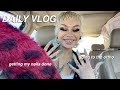 Daily vlog: getting my nails done, going to the ortho, shipping orders, work
