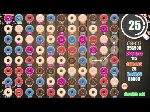 FREE Donut Swipe Match 3 Game