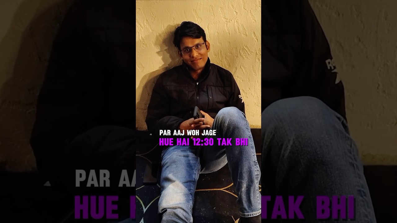 Why PJ Sir didn’t sleep last night 😳 