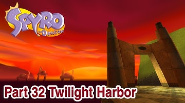 Spyro the Dragon - Part 32: Twilight Harbor | [HD] [PS1] [Widescreen Hack]