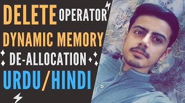 Delete Operator in C++ Urdu/Hindi | Dynamic Memory Allocation in C++ using New and Delete Operator
