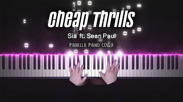 Cheap Thrills Piano version - Piano performance video thumbnail