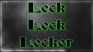 Till Lindemann - Lecker - Lyrics Video (With English Translation)