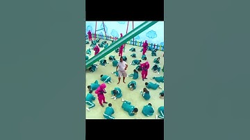Skibidi bop yes yes yes in Squid Game 😱🤣 #viral #squidgame #funny #comedy