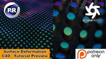 Surface Deformation (Cinema 4D Tutorial Preview)