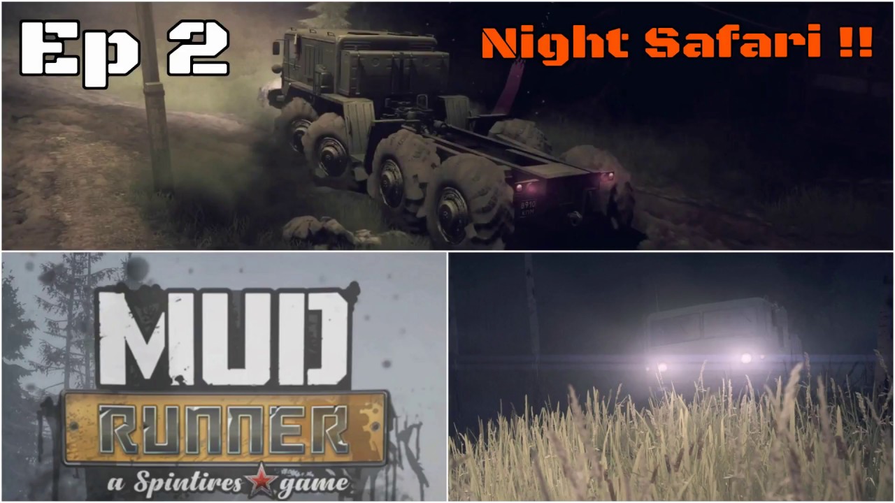 ps4 mudrunner night safari