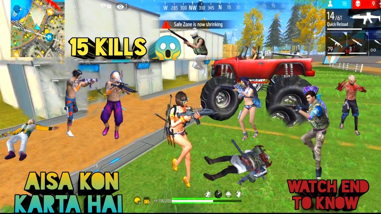 😯 solo vs squad gameplay || free fire best gameplay ||😱 - YouTube