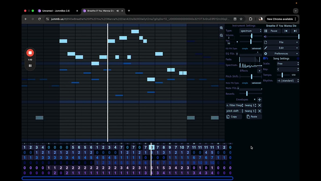 I made a song in like 40 minutes