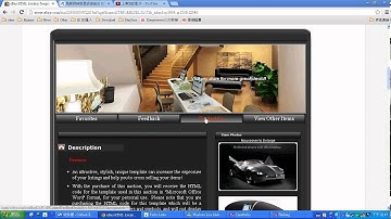 HTML ebay template GT3 sample preview
