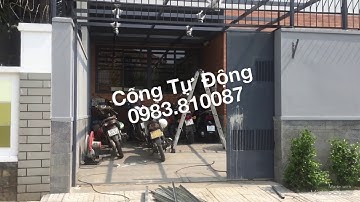 Motor cổng lùa,cổng trượt ngang giá rẻ,cổng sắt tự động,thi công cửa cổng tự động tphcm,motor cổng