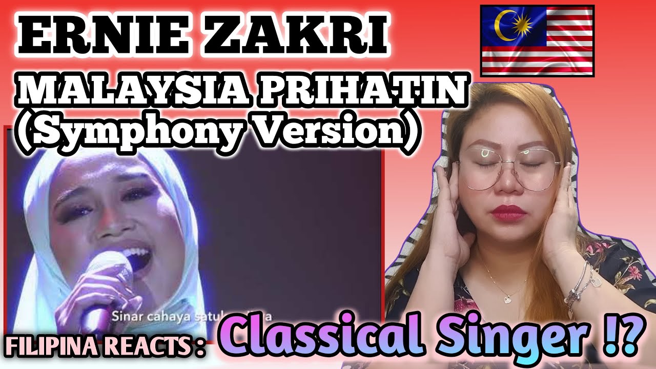 Ernie Zakri Malaysia Prihatin Symphony Version Filipina Reacts Youtube