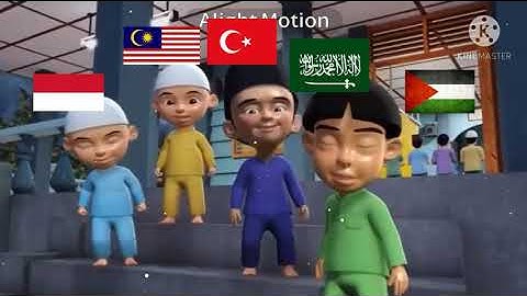 upin dan ipin lawak Israel vs Palestina