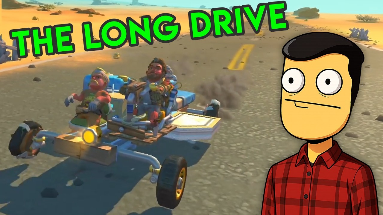 Это LONG DRIVE в Scrap Mechanic #1