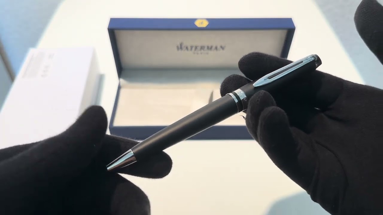 Шариковая ручка Waterman (Ватерман) Expert 3 Matte Black CT