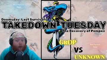 Takedown Tuesday GrOp vs IWRI  | Doomsday: Last Survivor | Recovery of Pompeii