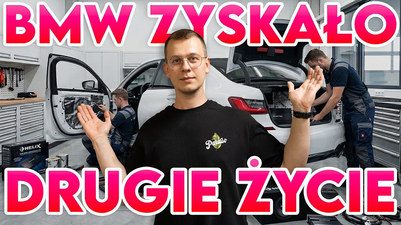 Jak poprawić "Harman Kardon" w BMW G20? Audio Upgrade: DLS, Morel i Match UP 10DSP