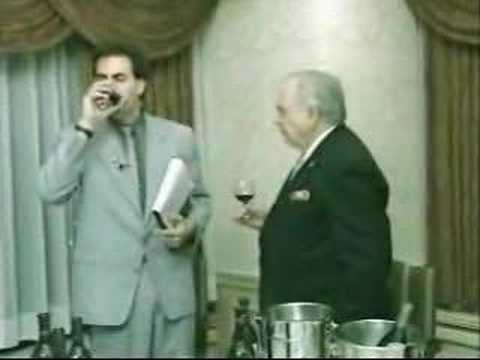 Borat - Wine Tasting