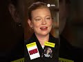 Sarah Snook on supporting former "Succession" co-star Kieran Culkin #shorts