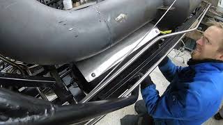 Mounting of pulse jet ice sled 3.0