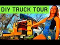 DIY TRUCK BED CAMPING SETUP + TOUR