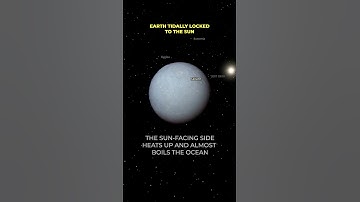 If the Earth was tidally locked to the Sun. #earth #sun #space #cosmoknowledge