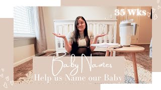 BILINGUAL BABY BOY NAMES | HELP US NAME OUR BABY BOY