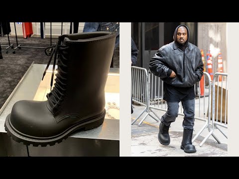 SPOTTED: Kanye West In Balenciaga Flannel Shirt and Adidas Samba Sneakers –  PAUSE Online | Men's Fashion, Street Style, Fashion News & Streetwear