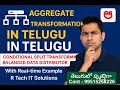 SSIS 02 Aggregate BDD Conditional Split Transformations in Telugu| R Tech IT Solutions | 9951526826