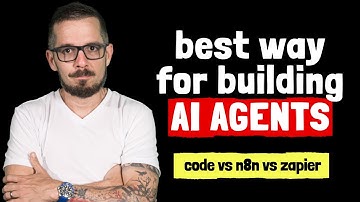 The best way for building AI agents - Writing code vs. n8n vs. Zapier