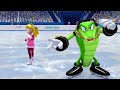 Mario Sonic At The Sochi 2014 Olympic Winter Games Figure Skating Pairs 36 Team Vector 