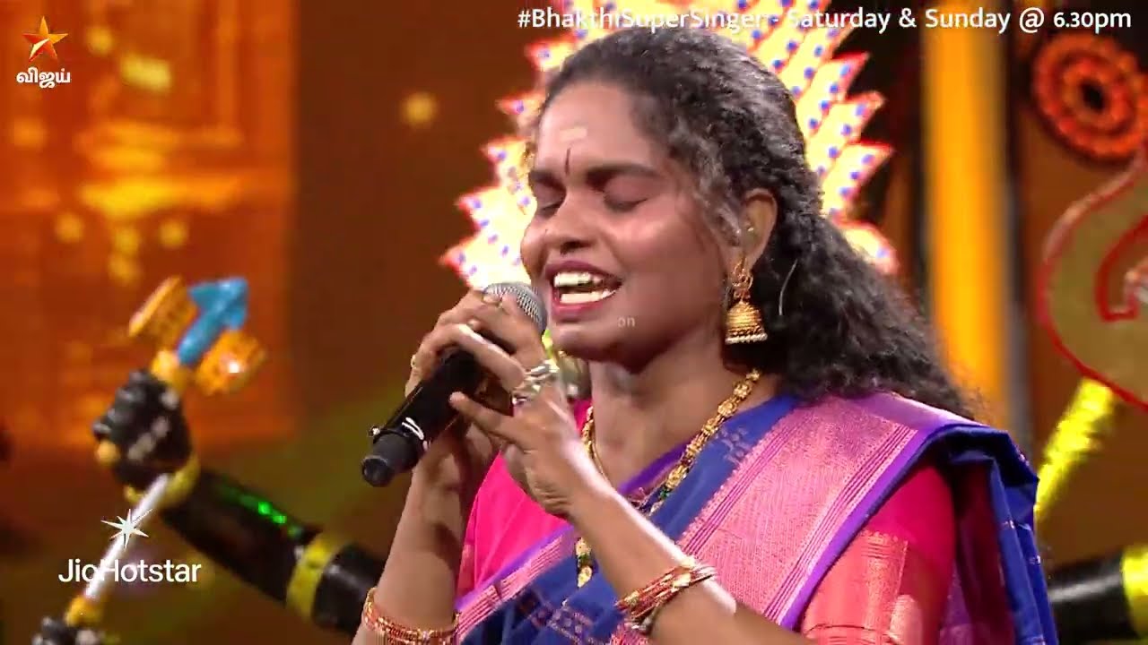 Onnam Padi Eduthu Song by #Akila 🔥🙏 | Bakthi Super Singer  - Grand Finale | Episode Promo