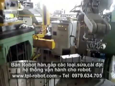 Video Cung cấp cánh tay robot hàn, robot công nghiệp Cty... - youtube