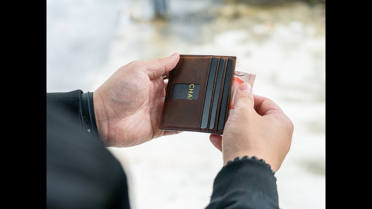 FUNNY STALLION CHARLIE'S WALLET EXShrink Genuine leather men's