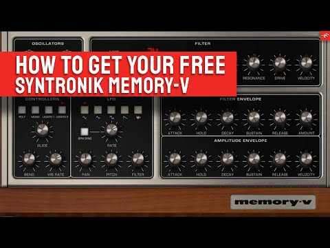 How to get your free Syntronik Memory V!