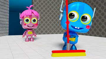 Robot helping by giving its own head