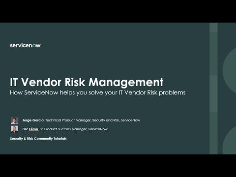 IT Vendor Risk Management - Solve your top 3 problems