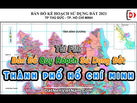 Tải File Bản Đồ Quy Hoạch Sử Dụng Đất Thành phố Hồ Chí Minh PDF CAD Mới Nhất mới 2023