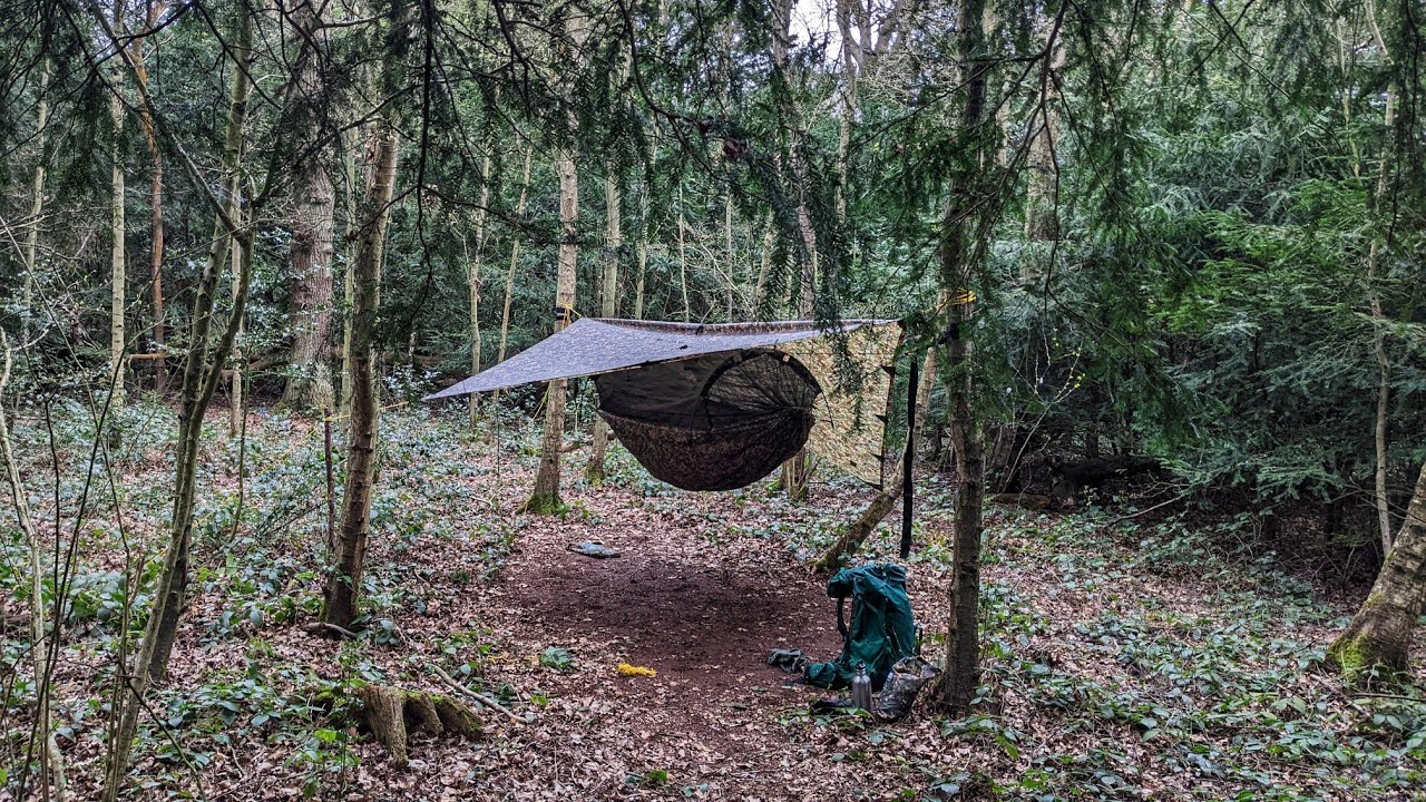 Day Camp -  DD Frontline XL - DD Tarp MC 3x3 - Cold Spots #hammockcamping #ddhammocks