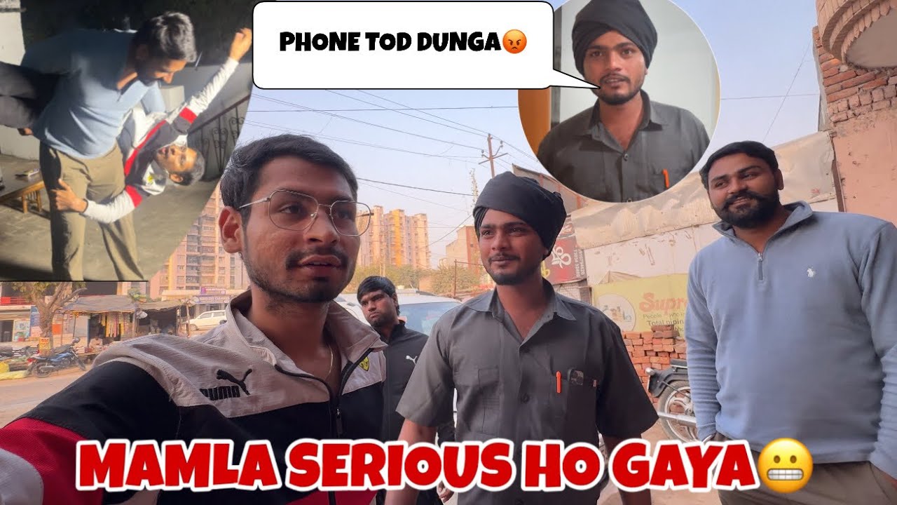 Shooting Pe Mamla Serious Ho Gaya😬 | Abhishek | Deepak Anish Comedy 