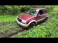 Дорожный просвет#15| Standard Grand Vitara off-road test-drive in Russia |  Ground clearance#14