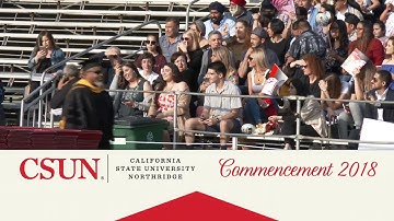 CSUN Commencement 2018: College of Engineering & Comp. Sci. and College of Science & Mathematics