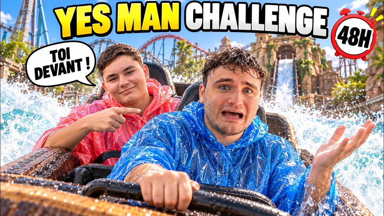 48H À DIRE OUI À TOUT À SWAN AU PARC… NÉO CRAQUE ! (Yes Man Challenge)