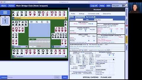 BBO Convention Cards - UPDATE