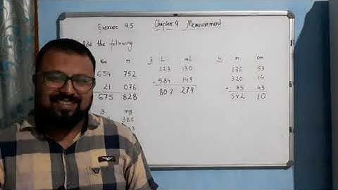 Class 4 Chapter 9 Measurement/ Exercise 9.5/ Q.A/ ncert.mp4